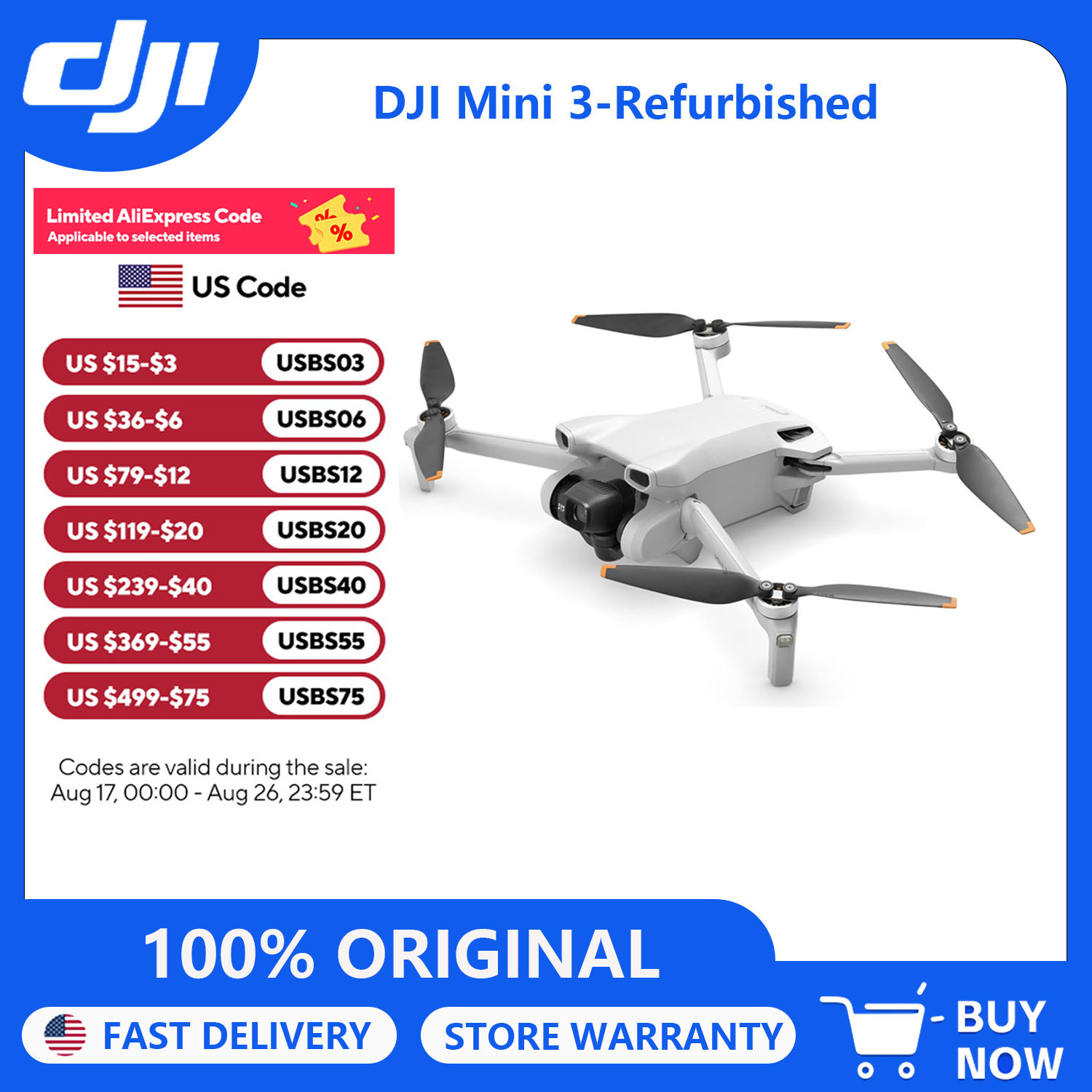 Drone Video Production - DJI Mini 3 Drone'ları Yetişkinler İçin
