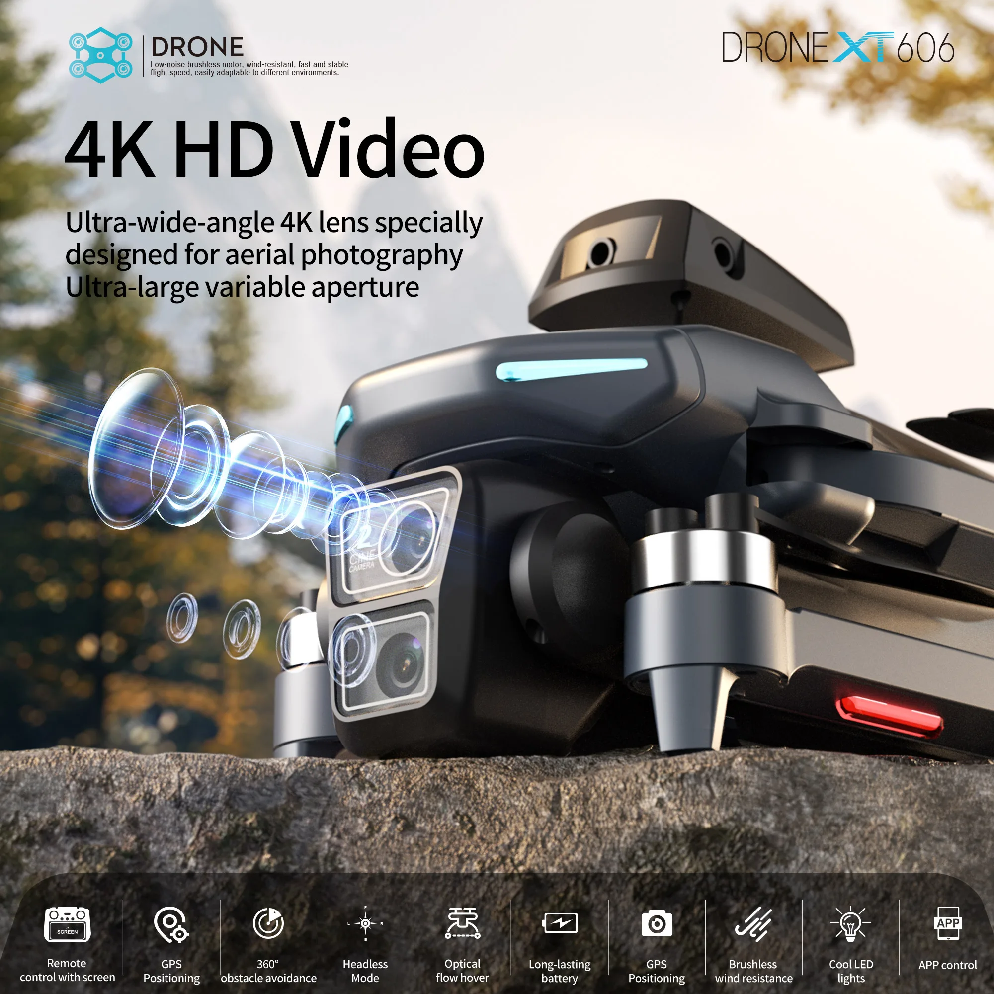 Orijinal XT606 Drone Profesyon - Drone Multispectral incelemesi ve fiyatı