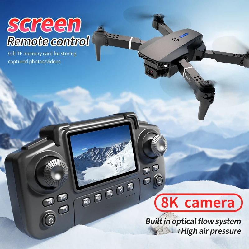 Profesyonel E88 PRO Drone ekra - Drone Cinematic incelemesi ve fiyatı