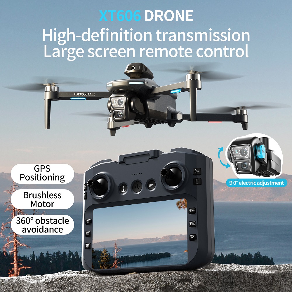 XT606 MAX 3 pil Drone 4k 8K HD - Drone Multispectral incelemesi ve fiyatı