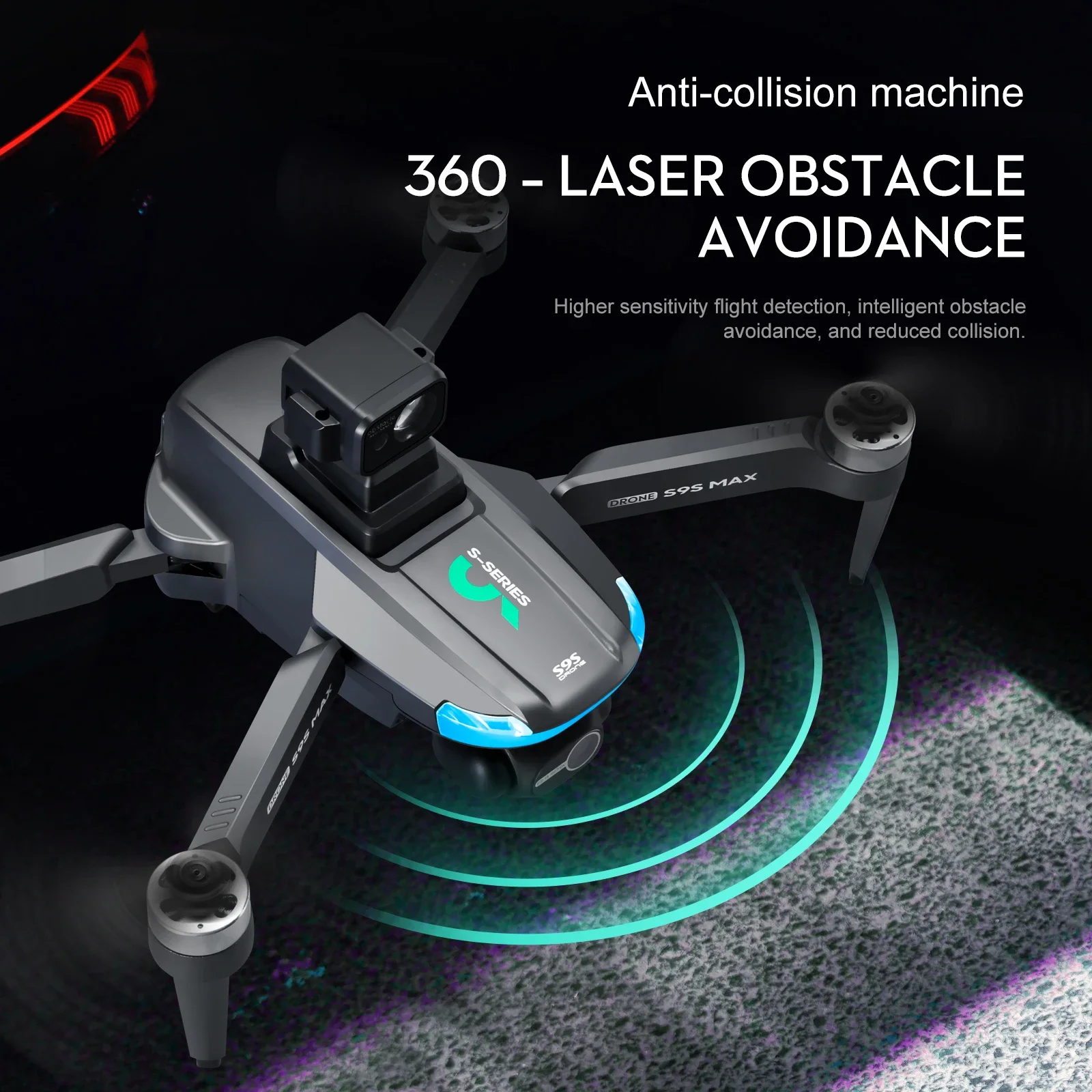 YENI S9S MAX MINI Drone 4K 2 E - Drone Cinematic incelemesi ve fiyatı