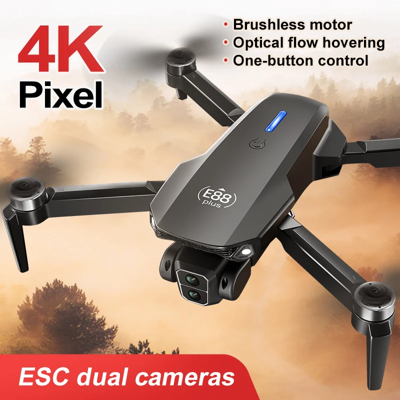 Yeni E88 Plus Quadcopter Drone - Drone Cinematic incelemesi ve fiyatı