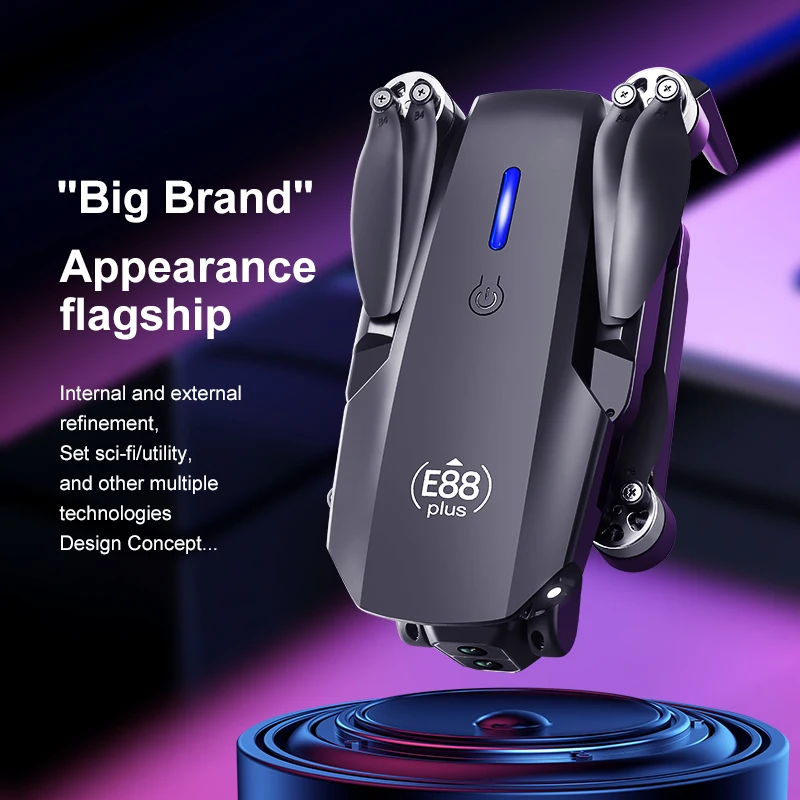 Yeni E88 Plus Quadcopter Drone - Drone Cinematic incelemesi ve fiyatı