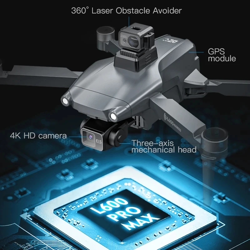 L600 PRO MAX GPS Drone Profesy - Drone Cinematic incelemesi ve fiyatı