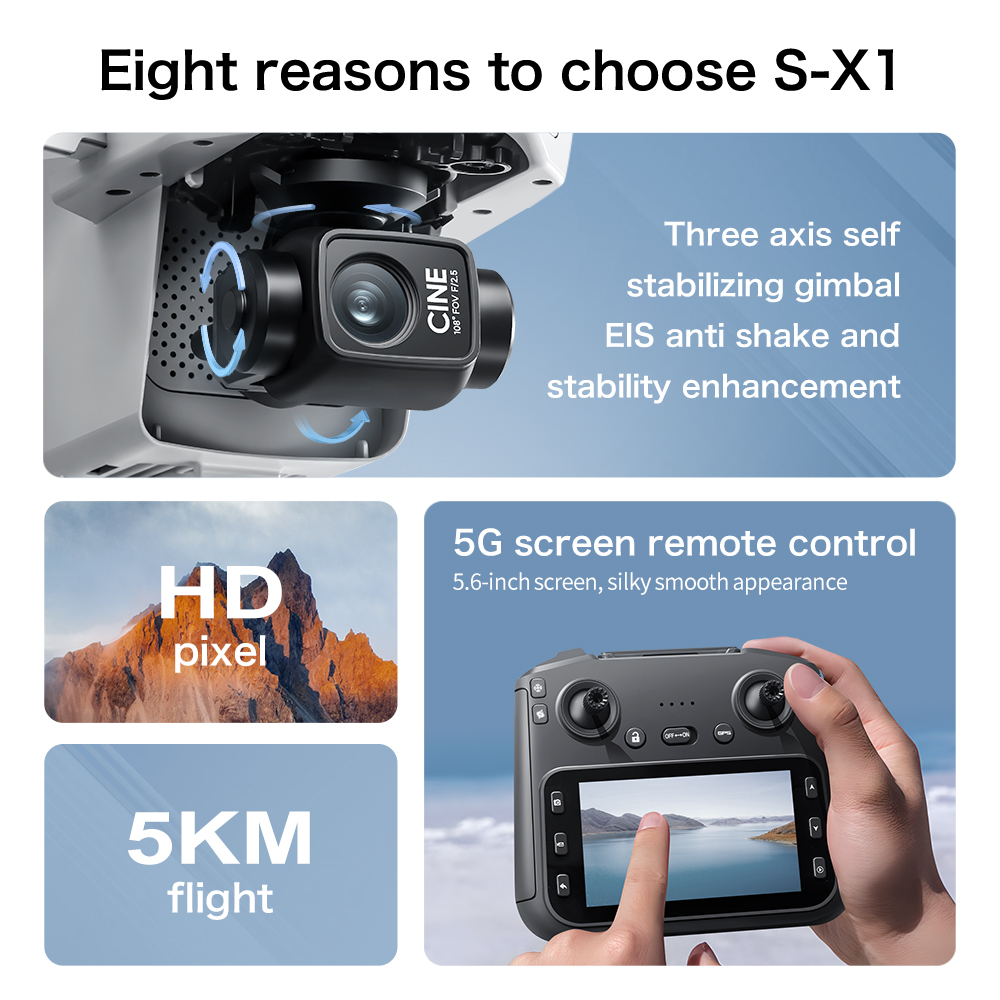 En İyi Fırsat S-X1 MAX GPS Dro - Drone Multispectral incelemesi ve fiyatı